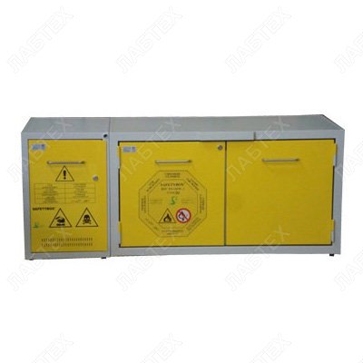Тумба для комбинированного хранения кислот, щелочей и ЛВЖ Labor Security System KEMFIRE 1500/50, Type С